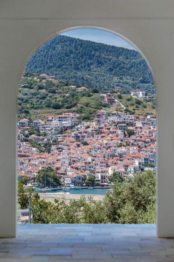 Sunshine Pool Villa Bandar Skopelos Luaran gambar