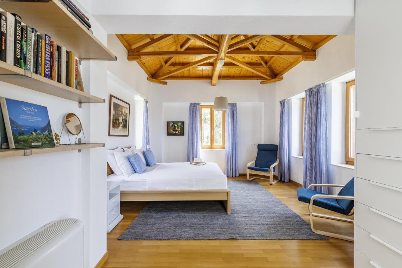 Sunshine Pool Villa Bandar Skopelos Luaran gambar