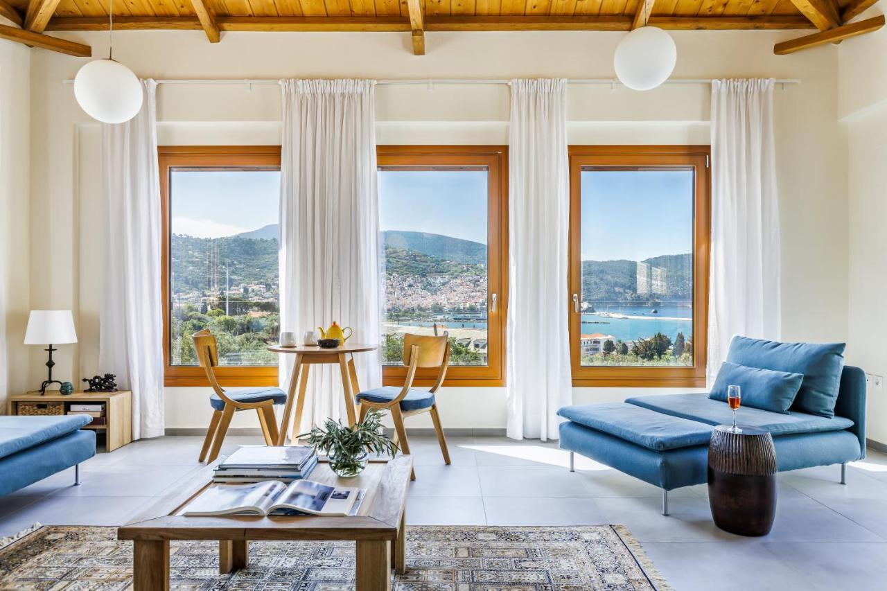 Sunshine Pool Villa Bandar Skopelos Luaran gambar